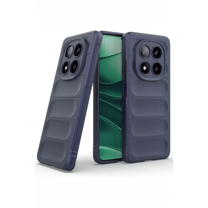Newface Xiaomi Redmi Note 14 Pro 4G Kılıf Optimum Silikon - Lacivert