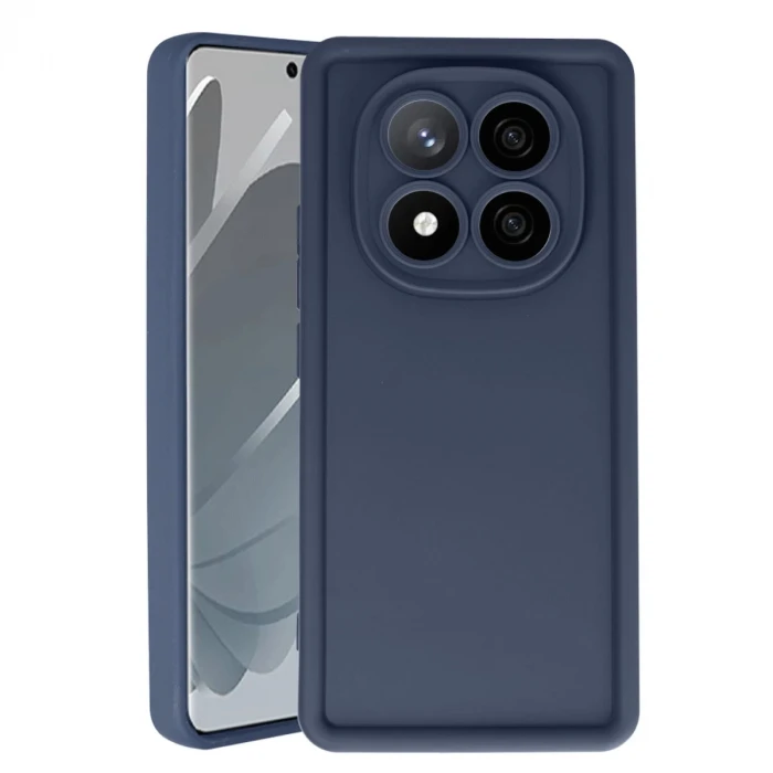 Newface Xiaomi Redmi Note 14 Pro 4G Kılıf Viera Silikon - Lacivert