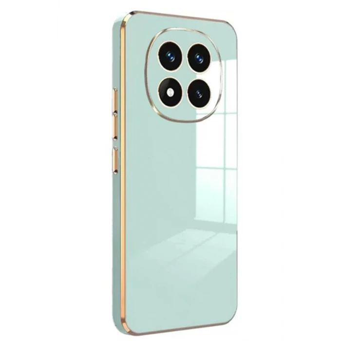 Newface Xiaomi Redmi Note 14 Pro 4G Kılıf Volet Silikon - Açık Yeşil