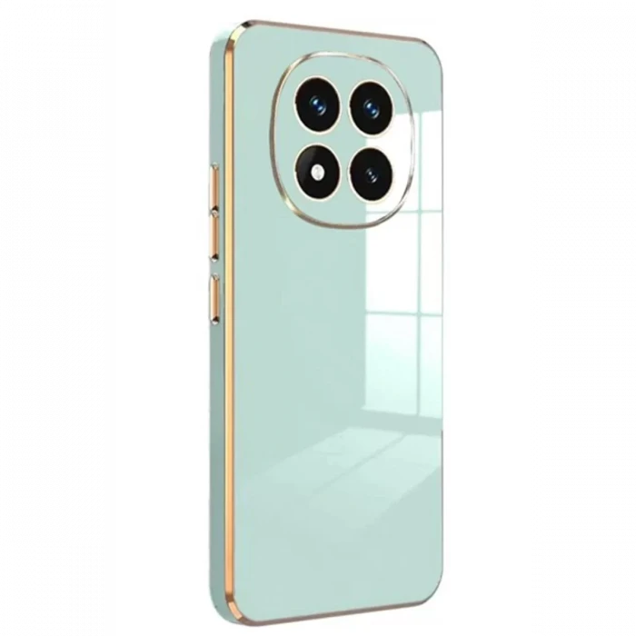 Newface Xiaomi Redmi Note 14 Pro 4G Kılıf Volet Silikon - Açık Yeşil