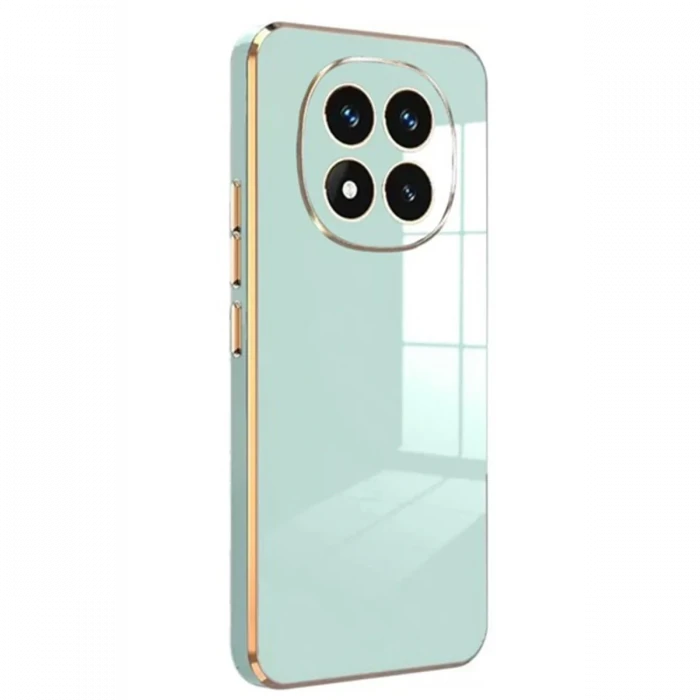 Newface Xiaomi Redmi Note 14 Pro 4G Kılıf Volet Silikon - Açık Yeşil