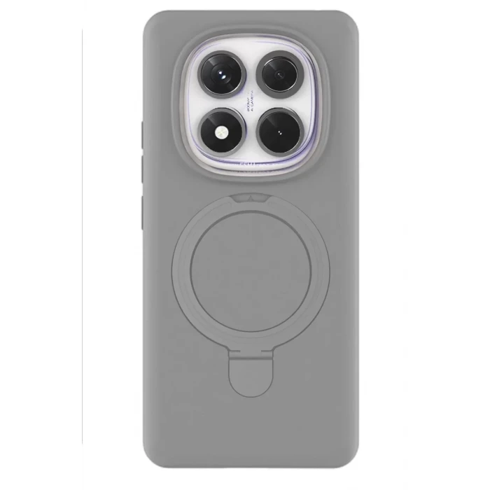 Newface Xiaomi Redmi Note 14 Pro 4G Regal Magsafe Standlı Kapak - Titan Gri