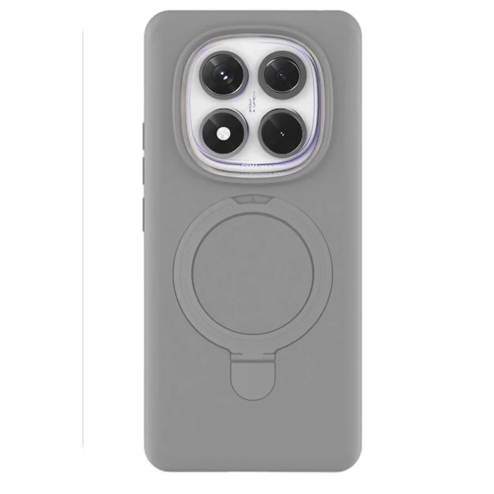 Newface Xiaomi Redmi Note 14 Pro 4G Regal Magsafe Standlı Kapak - Titan Gri