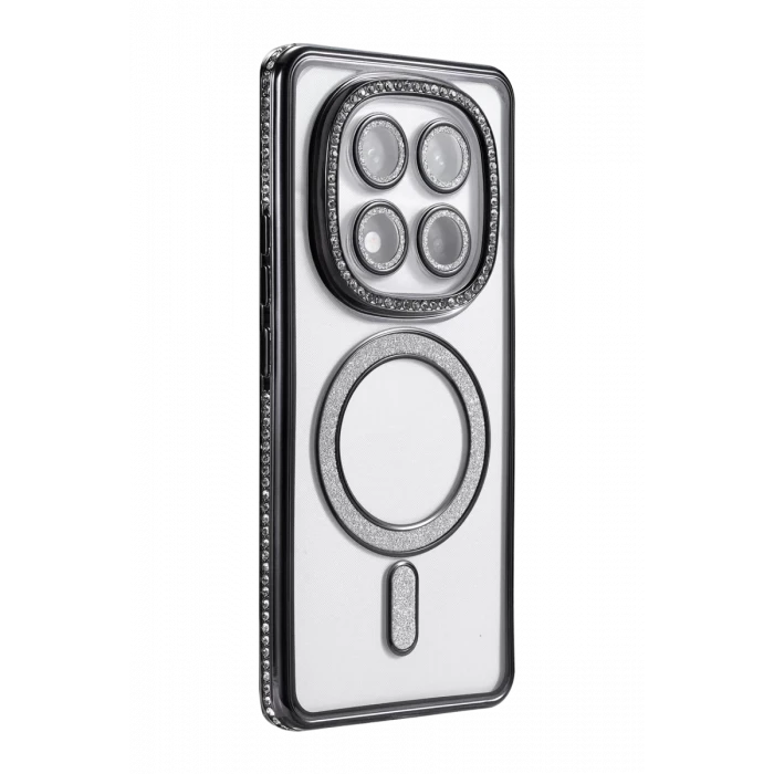 Newface Xiaomi Redmi Note 14 Pro 5G Joke Simli Magneticsafe Kılıf - Siyah