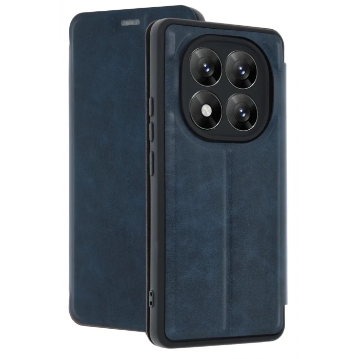 Newface Xiaomi Redmi Note 14 Pro 5G Kılıf Flip Cover - Lacivert