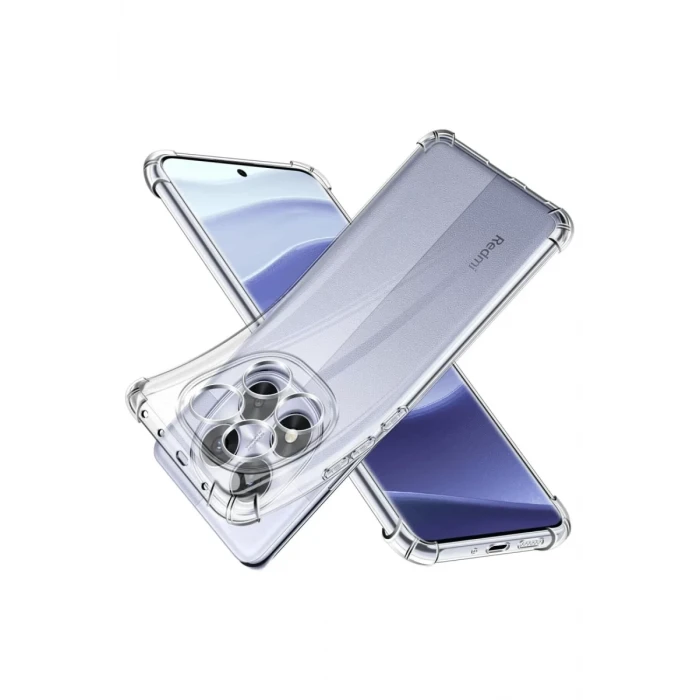 Newface Xiaomi Redmi Note 14 Pro 5G Kılıf Lüx Şeffaf Silikon