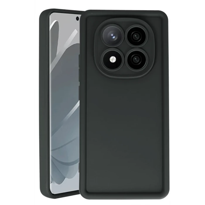 Newface Xiaomi Redmi Note 14 Pro 5G Kılıf Viera Silikon - Siyah