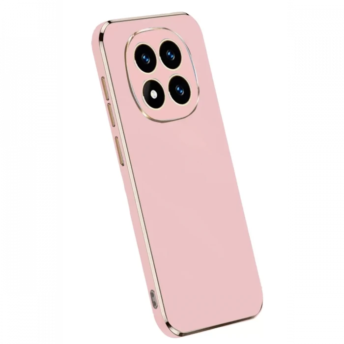 Newface Xiaomi Redmi Note 14 Pro 5G Kılıf Volet Silikon - Pembe