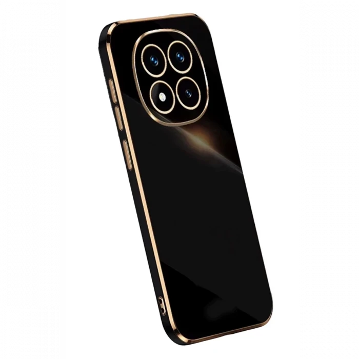 Newface Xiaomi Redmi Note 14 Pro 5G Kılıf Volet Silikon - Siyah