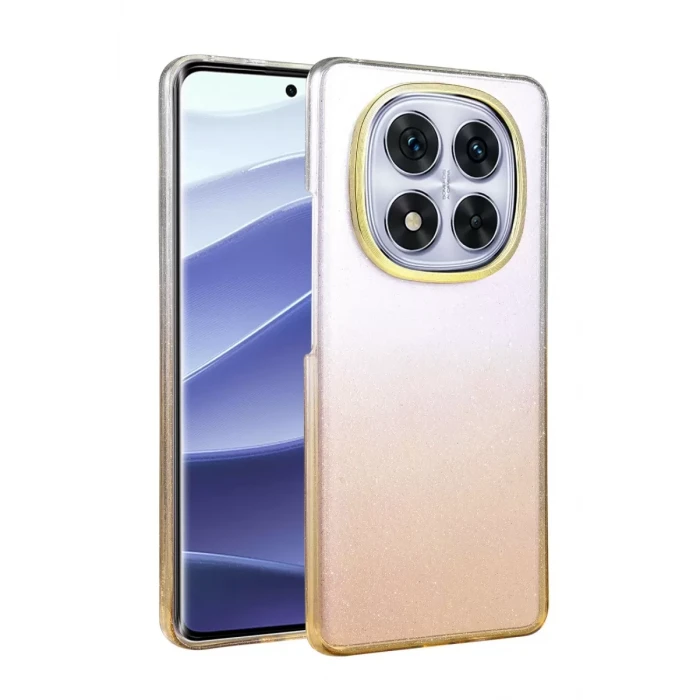 Newface Xiaomi Redmi Note 14 Pro Plus Glossy Kapak - Çöl Titanyum