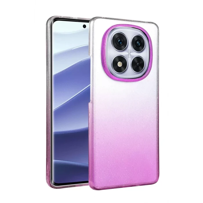 Newface Xiaomi Redmi Note 14 Pro Plus Glossy Kapak - Mor