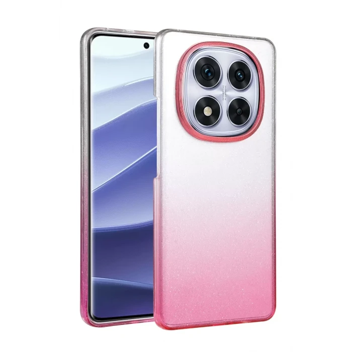 Newface Xiaomi Redmi Note 14 Pro Plus Glossy Kapak - Pembe