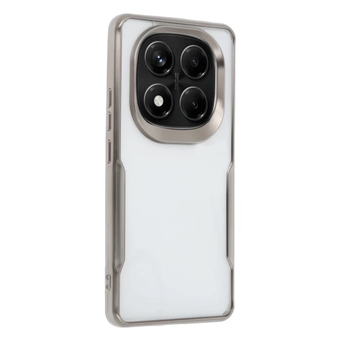Newface Xiaomi Redmi Note 14 Pro Plus Kılıf Boyi Silikon Kapak - Titan Gri