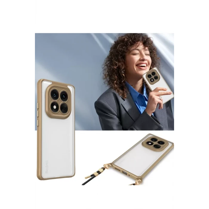 Newface Xiaomi Redmi Note 14 Pro Plus Kılıf Penta Silikon Kılıf - Şeffaf