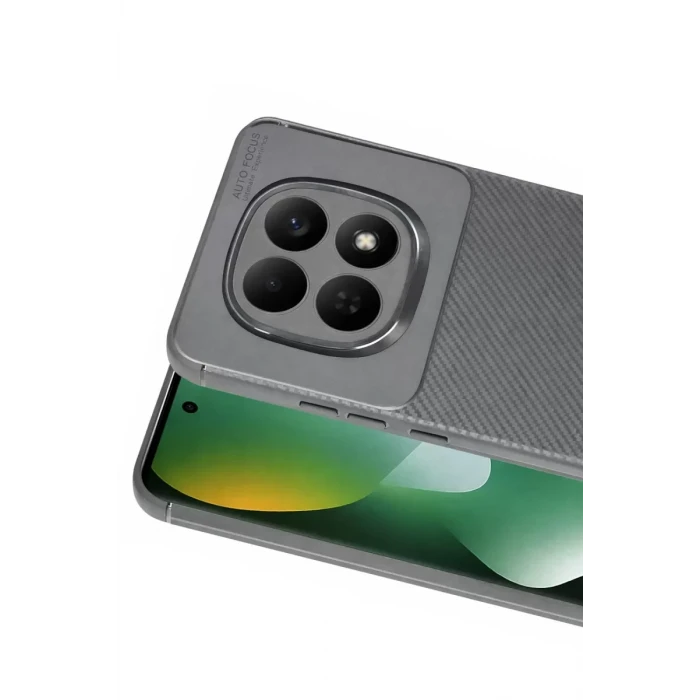 Newface Xiaomi Redmi Note 15 4G Auto Focus Karbon Kapak - Gri