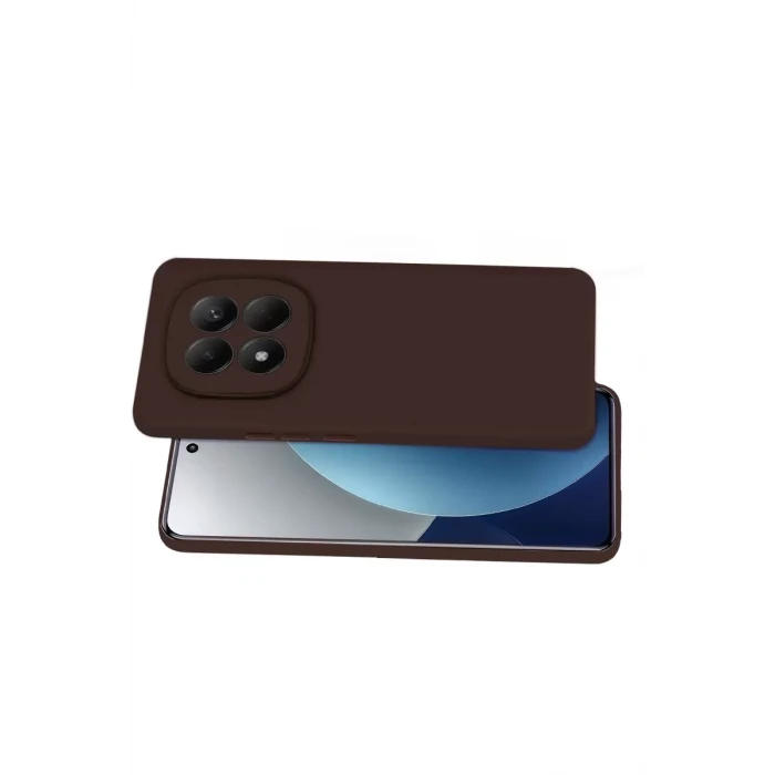 Newface Xiaomi Redmi Note 15 4G First Silikon - Kahverengi