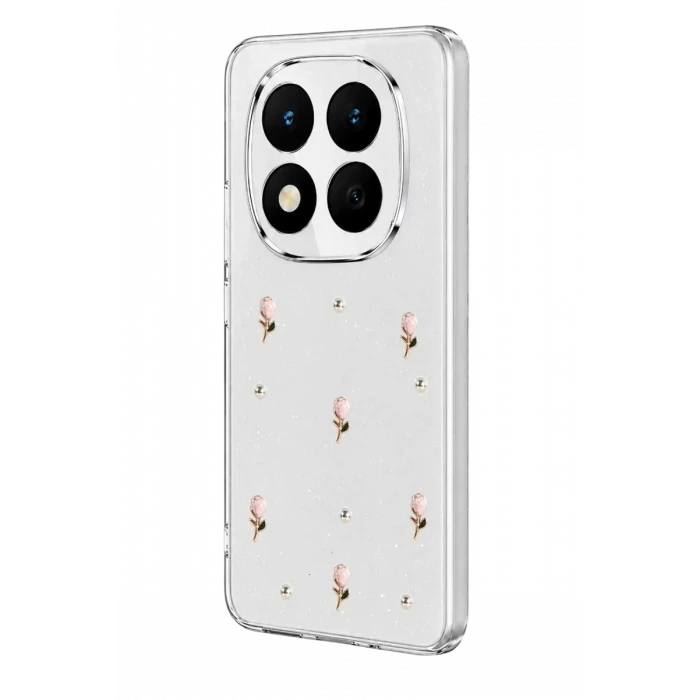 Newface Xiaomi Redmi Note 15 4G Fiyonk Desenli Kapak - Desen 6