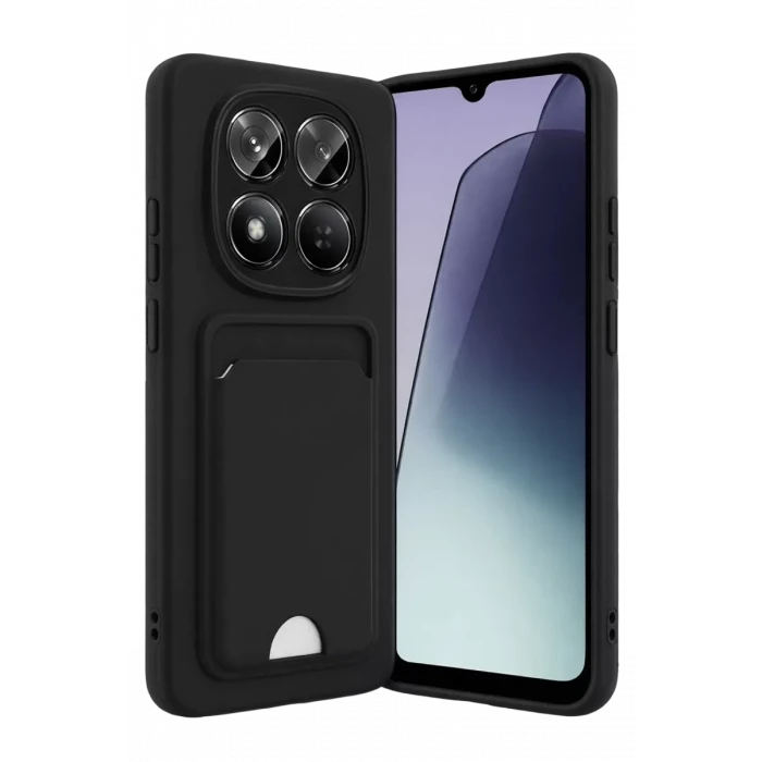 Newface Xiaomi Redmi Note 15 4G Kelvin Kartvizitli Silikon - Siyah