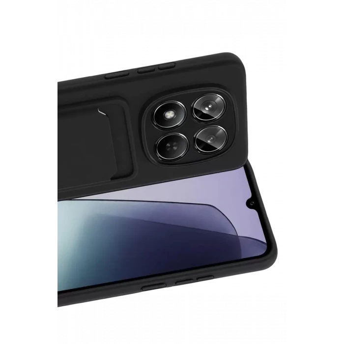 Newface Xiaomi Redmi Note 15 4G Kelvin Kartvizitli Silikon - Siyah