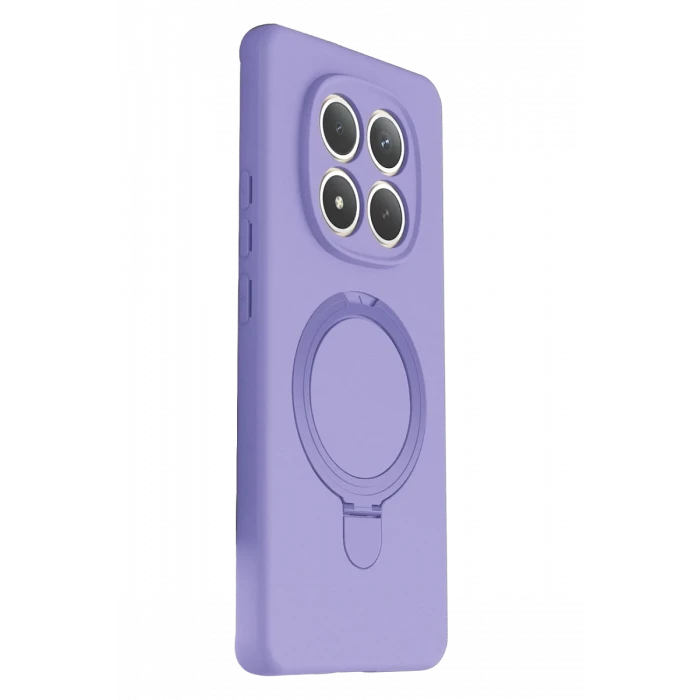 Newface Xiaomi Redmi Note 15 4G Regal Magsafe Standlı Kapak - Lila