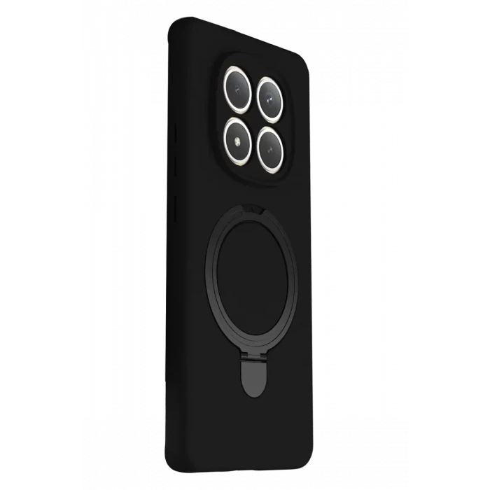 Newface Xiaomi Redmi Note 15 4G Regal Magsafe Standlı Kapak - Siyah