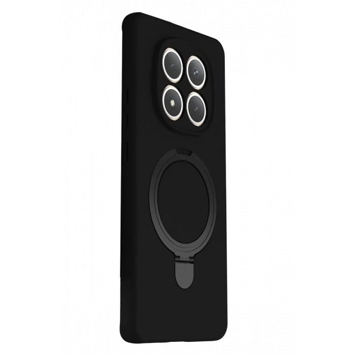 Newface Xiaomi Redmi Note 15 4G Regal Magsafe Standlı Kapak - Siyah