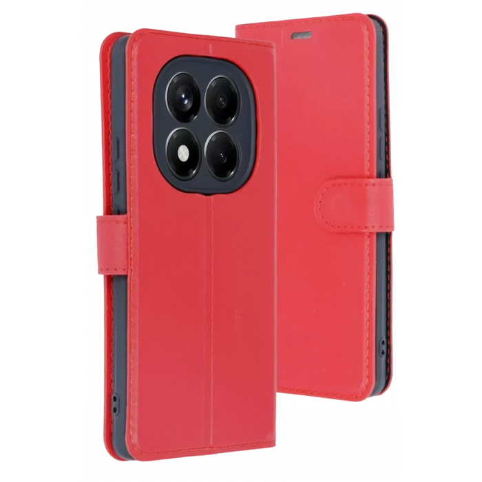 Newface Xiaomi Redmi Note 15 4G Trend S Plus Kapaklı Kılıf - Kırmızı