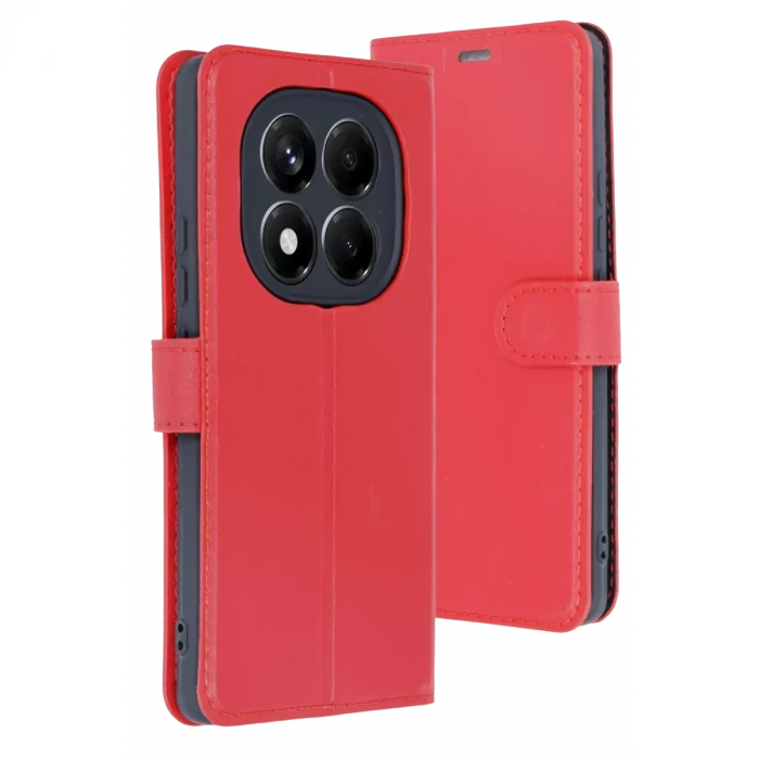 Newface Xiaomi Redmi Note 15 4G Trend S Plus Kapaklı Kılıf - Kırmızı