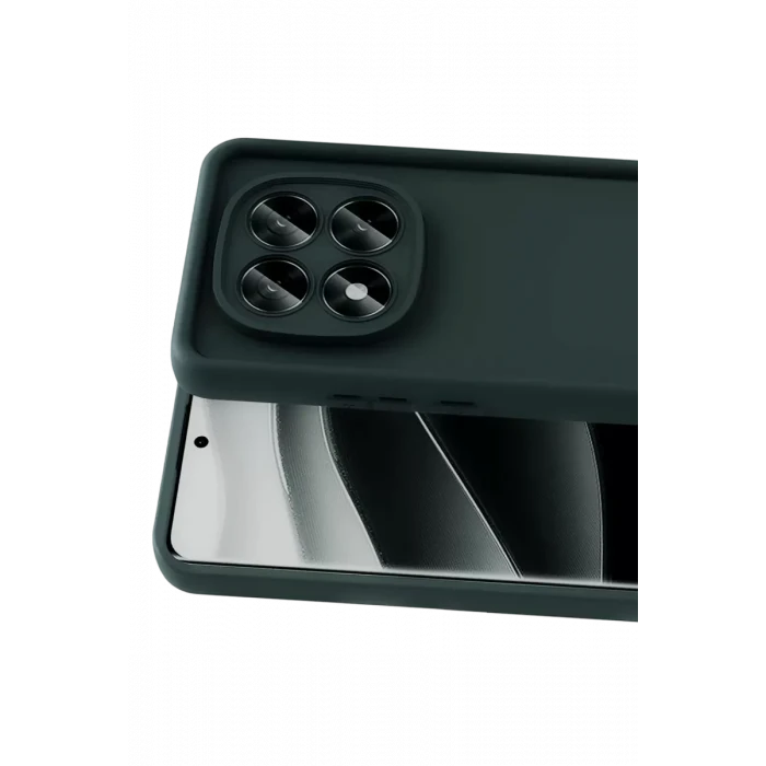 Newface Xiaomi Redmi Note 15 4G Viera Silikon - Koyu Yeşil