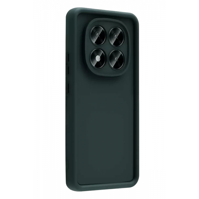 Newface Xiaomi Redmi Note 15 4G Viera Silikon - Koyu Yeşil