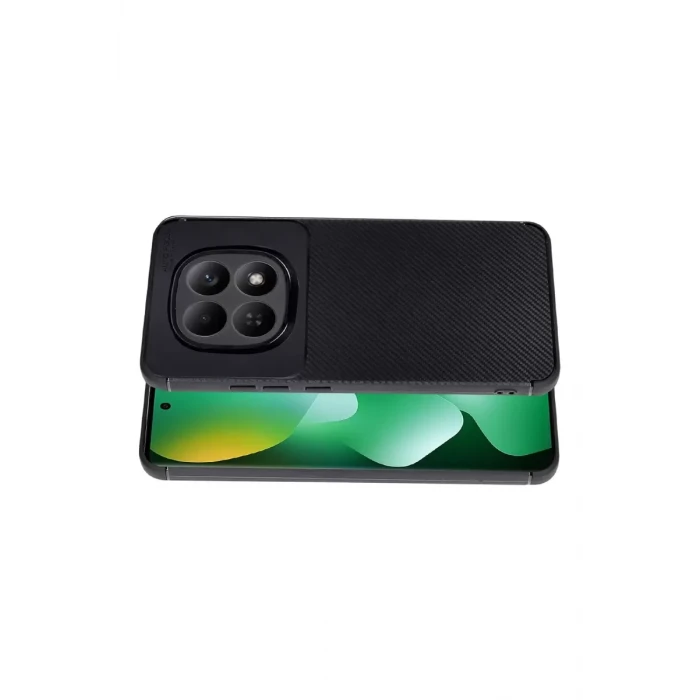 Newface Xiaomi Redmi Note 15 Pro 4G Auto Focus Karbon Kapak - Siyah
