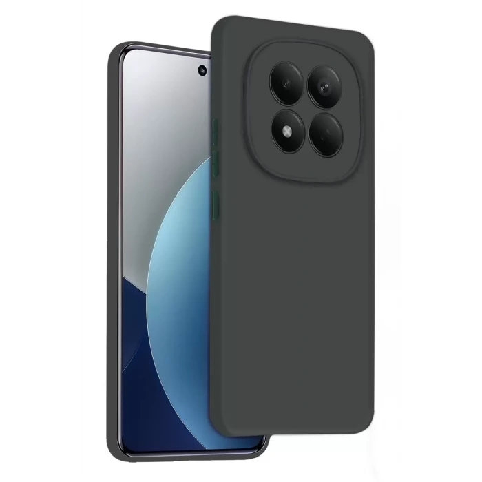 Newface Xiaomi Redmi Note 15 Pro 4G First Silikon - Koyu Yeşil