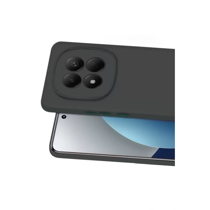 Newface Xiaomi Redmi Note 15 Pro 4G First Silikon - Koyu Yeşil