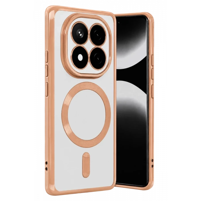 Newface Xiaomi Redmi Note 15 Pro 4G Kross Magneticsafe Kapak - Rose