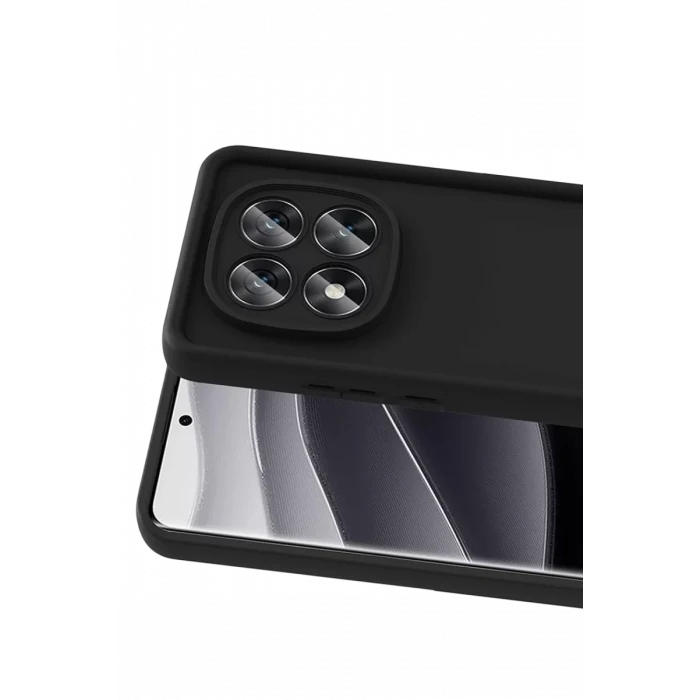 Newface Xiaomi Redmi Note 15 Pro 4G Viera Silikon - Siyah