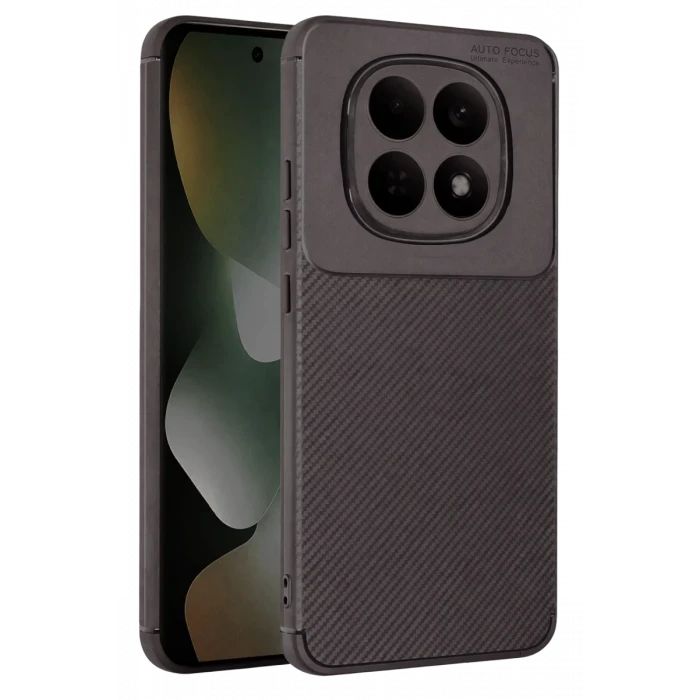 Newface Xiaomi Redmi Note 15 Pro 5G Auto Focus Karbon Kapak - Gri
