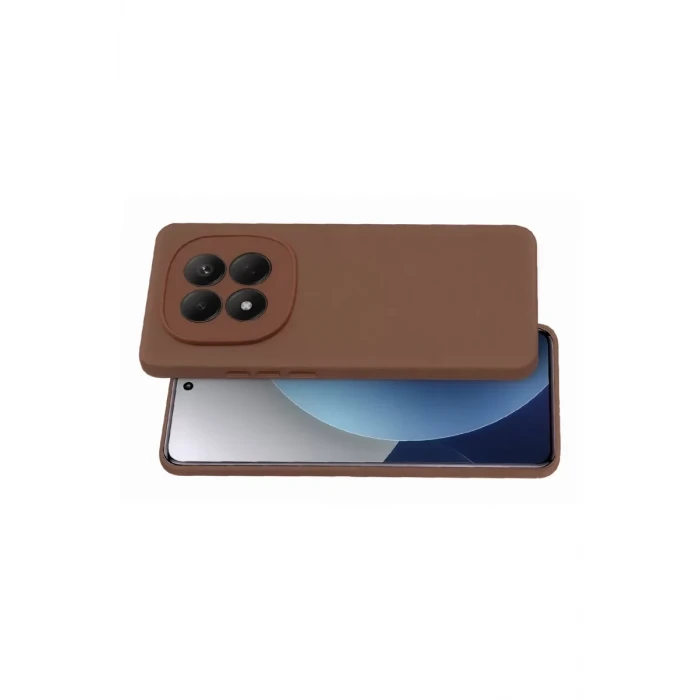 Newface Xiaomi Redmi Note 15 Pro 5G First Silikon - Kahverengi