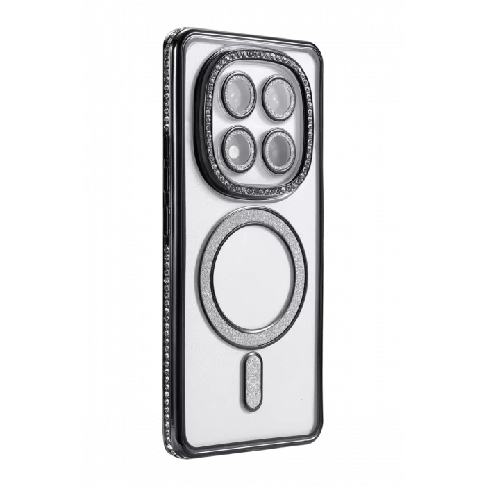 Newface Xiaomi Redmi Note 15 Pro 5G Joke Simli Magneticsafe Kılıf - Siyah
