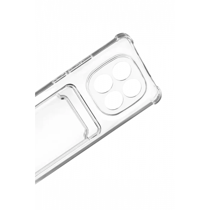 Newface Xiaomi Redmi Note 15 Pro 5G Kart Şeffaf Silikon - Şeffaf