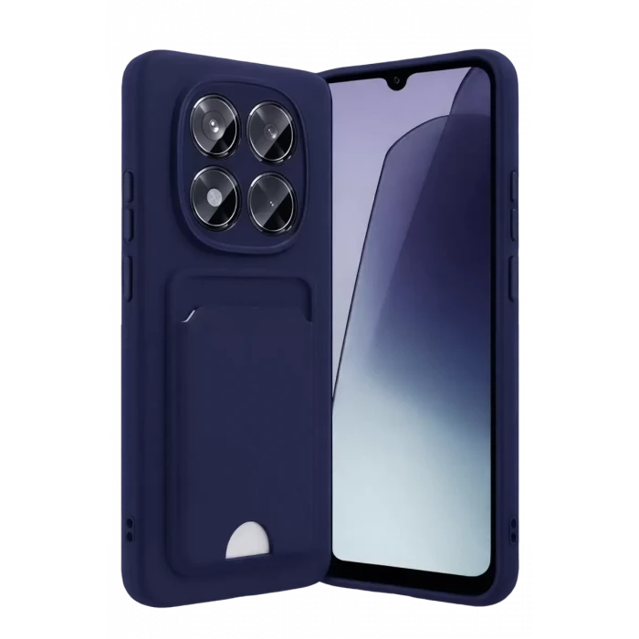 Newface Xiaomi Redmi Note 15 Pro 5G Kelvin Kartvizitli Silikon - Lacivert