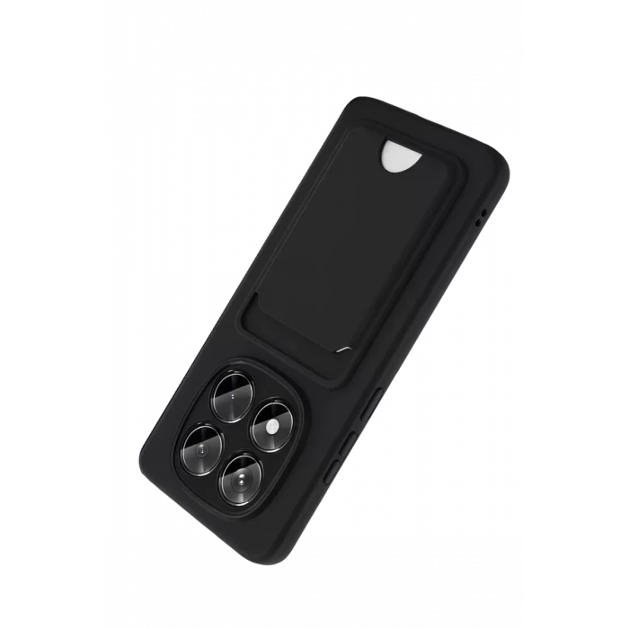 Newface Xiaomi Redmi Note 15 Pro 5G Kelvin Kartvizitli Silikon - Siyah