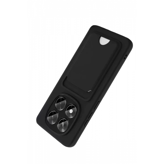 Newface Xiaomi Redmi Note 15 Pro 5G Kelvin Kartvizitli Silikon - Siyah