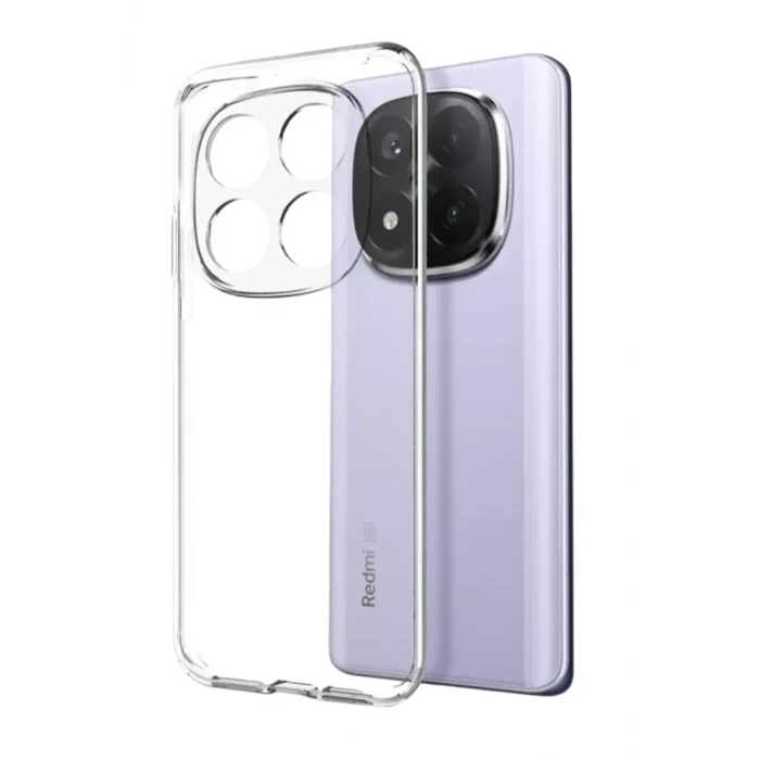 Newface Xiaomi Redmi Note 15 Pro 5G Lüx Şeffaf Silikon - Şeffaf
