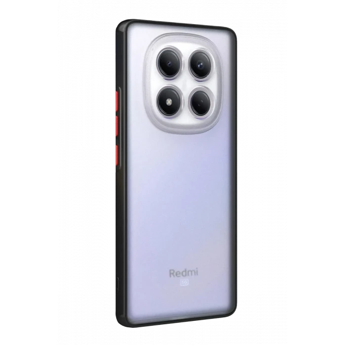 Newface Xiaomi Redmi Note 15 Pro 5G Montreal Silikon Kapak - Siyah