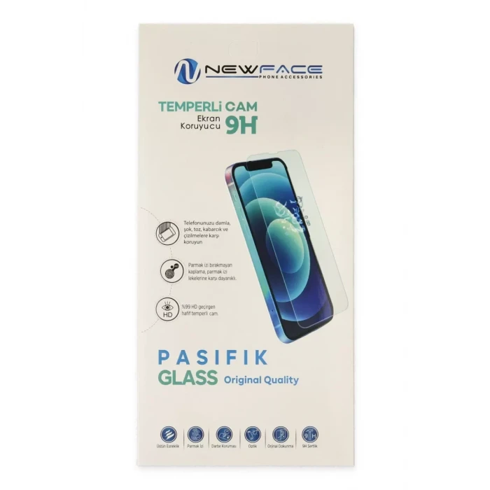 Newface Xiaomi Redmi Note 15 Pro 5G Pasifik Cam Ekran Koruyucu - Siyah