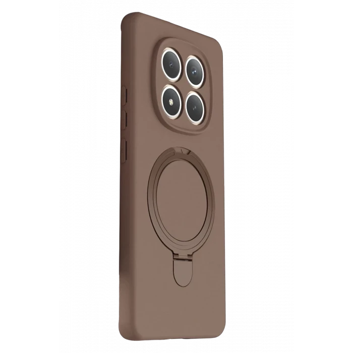 Newface Xiaomi Redmi Note 15 Pro 5G Regal Magsafe Standlı Kapak - Çöl Titanyum
