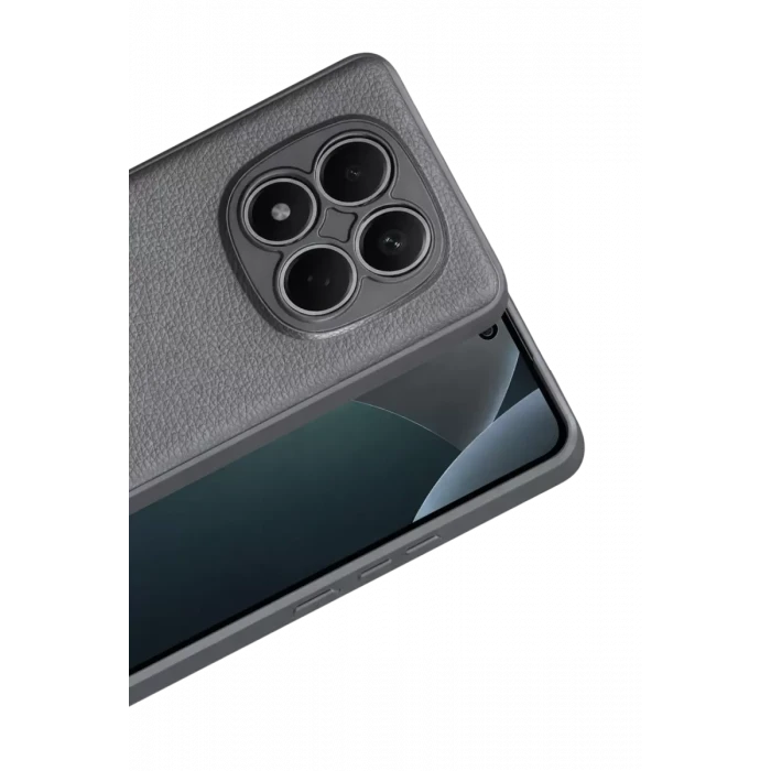 Newface Xiaomi Redmi Note 15 Pro 5G Thermax Silikon Kılıf - Gri