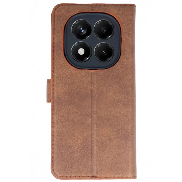Newface Xiaomi Redmi Note 15 Pro 5G Trend S Plus Kapaklı Kılıf - Taba