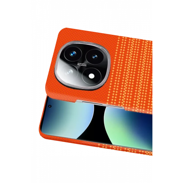 Newface Xiaomi Redmi Note 15 Pro 5G Vega Magsafe Kapak - Turuncu