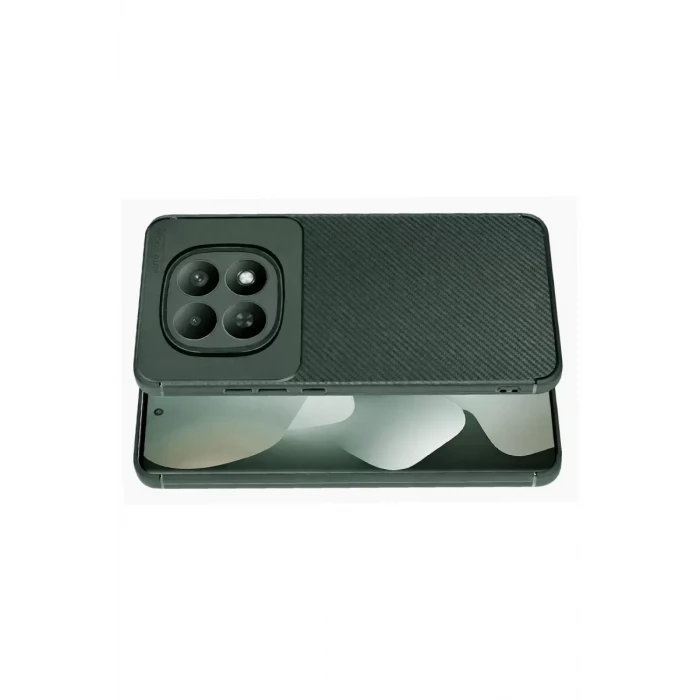 Newface Xiaomi Redmi Note 15 Pro Plus 5G Auto Focus Karbon Kapak - Koyu Yeşil